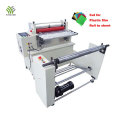 Automatic rubber materials roll to sheet cutting machine