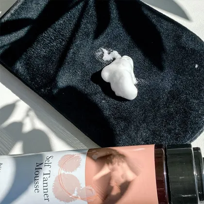 Private Label Vegan Dark Tanning Mousse Self Tanner Body Bronzer