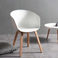 आधुनिक नॉर्डिक कुर्सी आउटडोर भोजन कुर्सी