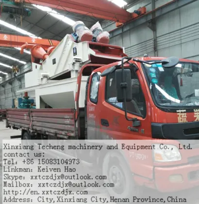 vibrating screener for SAP granules