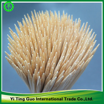 bamboo knotted skewers/rotating bbq skewer
