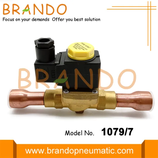 7/8'' 1079/7 ODF Solder Refrigeration HM2 Solenoid Valve