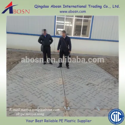 UHMWPE access mats/plastic road mats/UHMWPE bog mats