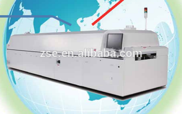 Eco-friendly ultra soldering machine Japan brand ETC reflow oven with 6 heating zones