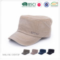 Homens algodão Vintage militar Cap