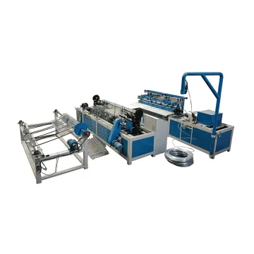 GST Best Fully-automatic Single Wire Chain Link Fence Weaving Machine