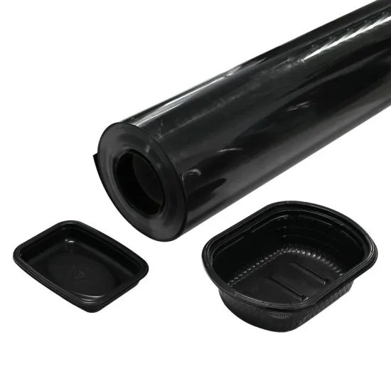 Black PP Rigid Film for Thermoformed Food Packaging