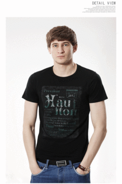 Print Fashion Men's T-Shirt (TC004)