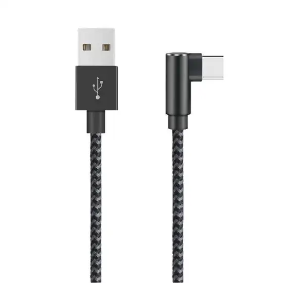90Degree Usb To Type-C Fast Charging Data Cables