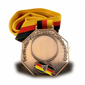 Custom German Commendation Metal Medal