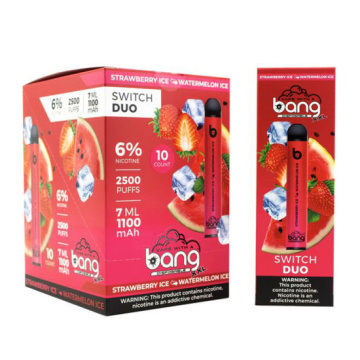 Vape Pod Bang xxl Switch Duo 2500puffs Dispositif