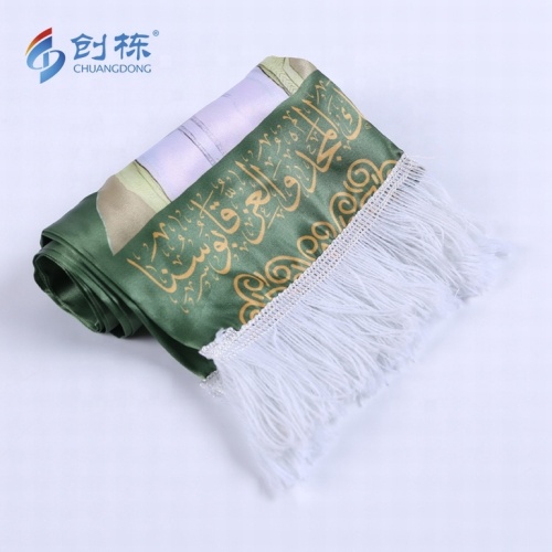 High quality custom print advertising logo scarf