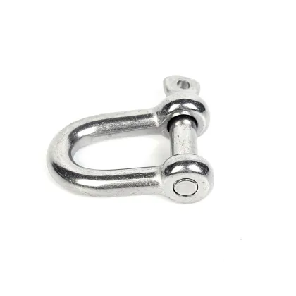 Lifting D-type shackle stainless steel