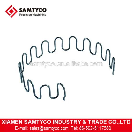 Customized CNC Machined Stainless Steel Aluminum Sofa Springs With High Quality