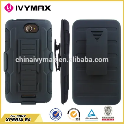 Stand 2 in 1 cell phone accessories for Sony Xperia E4 case