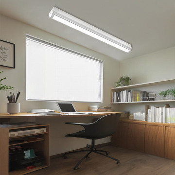 OEM IP20 LED UGR Wide Surface PC Häuser 4 Fuß lineare Lattenleuchten