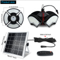 Folding 4 Leaf Solar LED Garage light