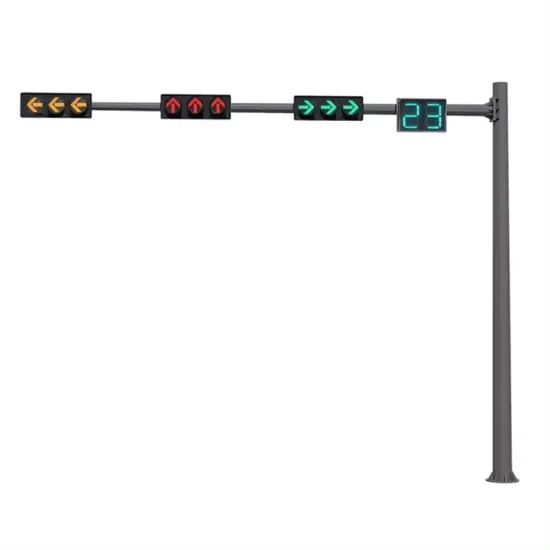 HL Factory Direct Sale Hot Dip Galvanized Traffic Signal Pole