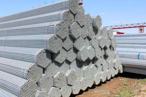 Tubo galvanizado de acero Q355