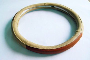 Universal Genuine leather steering wheel cover