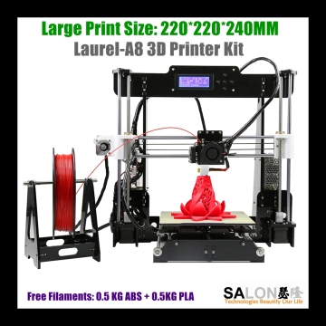 Home using build size 510*400*415MM 3d printer machine with free pla abs filaments,8GB SD Card,Filament Spool