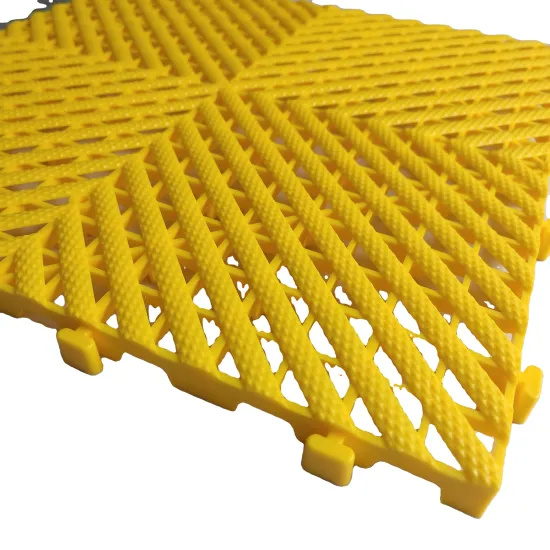 Waterproof Interlocking PP Flooring for Park, Wash, and Garage Use