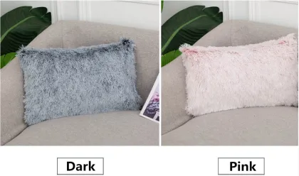 Rectangle Sofa Double Plush Bed Pillow