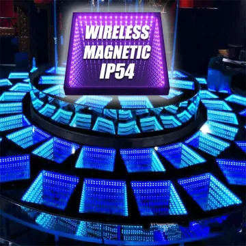Wholesale LED Dance Floors: Portable, Light-Up, Magnetic 3D Infinity Pista De Baile Led Piso Para Dançar Wedding & Party Flooring