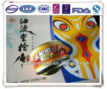 canned tuna in oil /fish canned
