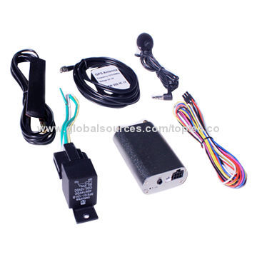 GPS Tracker with up to 65V Working Voltage, Free Web Tracking Software/Real-time SMS/GPRSNew