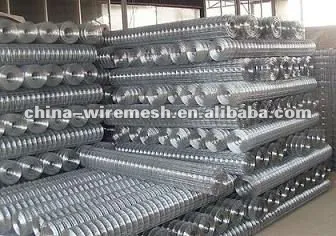 1/2 inch square hole Galvanized Welded Wire Mesh