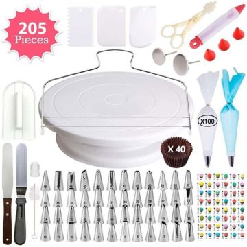 500Pc Bakery Decoration Tool Set for Parties and Weddings