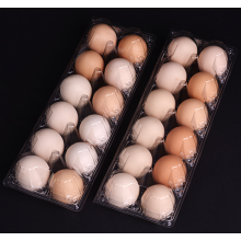 plastic egg packing tray for supermarket 15 holes