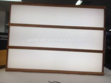 Hot-sale wooden light box