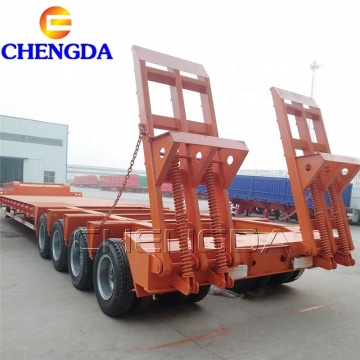 3/4 Axle Lowbed Trailer for Excavator and Grader Transport