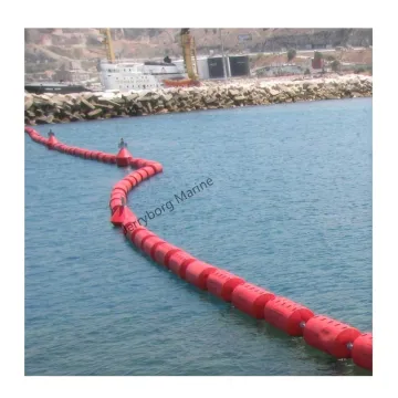 HDPE Pipe Floater Warning: Floating Barrier Line