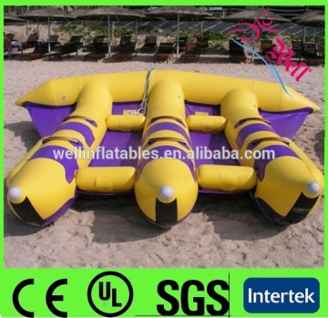inflatable flying fish tube towable / inflatable banana boat flying fish