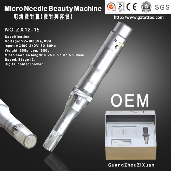 110~240V Auto Medical Graced Skin Rejuvenation Derma Roller