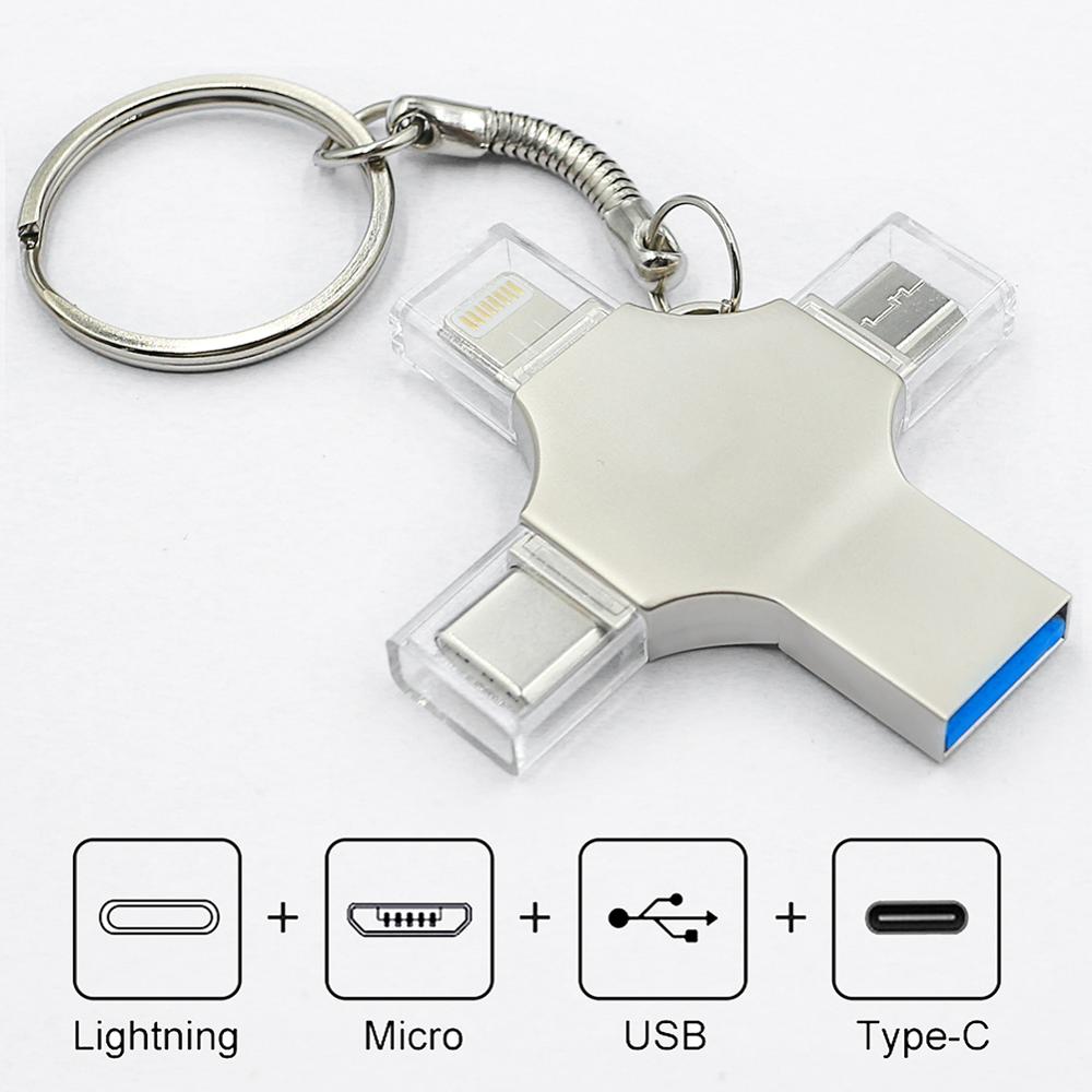 4 في 1 محرك فلاش USB OTG