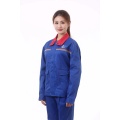 Design especial de uniforme de trabalho antiestático azul amplamente utilizado