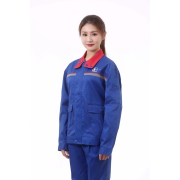 Special Design Widely Used Blue Anti-static Work Uniform
