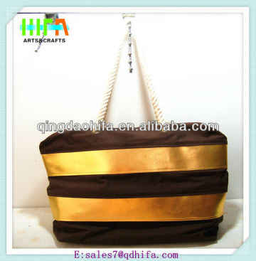 HIFA Wholesale Gold Stamping Canvas Bags Designer Canvas bags