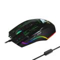 LCD Lighted Gaming Wired Mouse met DPI 10000