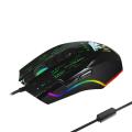 LCD Lighted Gaming Wired Mouse With DPI 10000