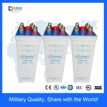 Super Quality NiFe Battery 24v 48v 1000AH Nickel Iron Batteries for Sale