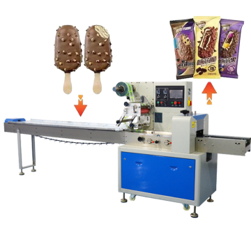Automatic Flow Pack Packing Machine for Ice Pops and Popsicles