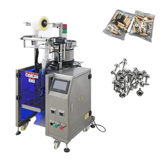 Automatic Screws and Bolts Counting and Packing Machine with 4-Side Seal Sachet Packing