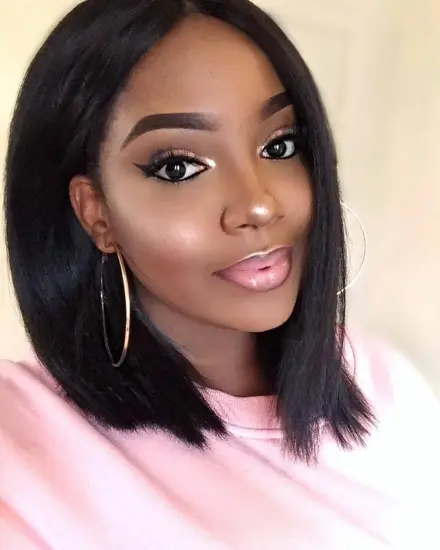 Wholesale Cheap Straight Wave Brazilian 100% Human Hair Short Bob T Palt Transparent Lace Wig Vendors