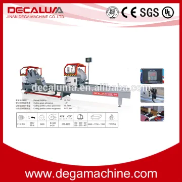 Aluminum Window Cutting Equipment Double Head Cutting Saw