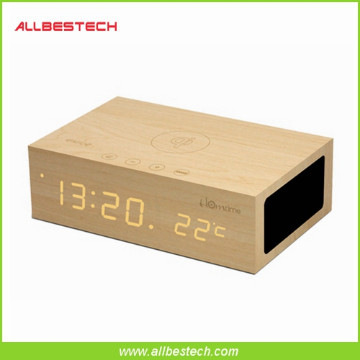 Multi-Function Bluetooth Speaker with Alarm Clock for Smartphone